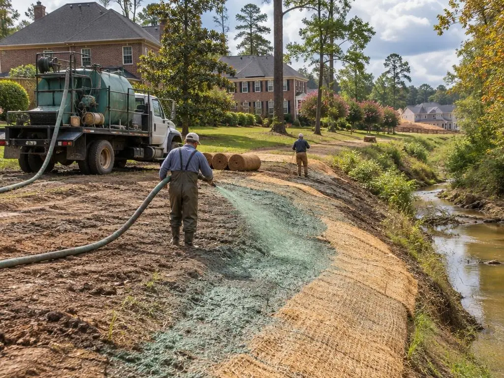 Bank & Slope Erosion Control in Memphis, TN
