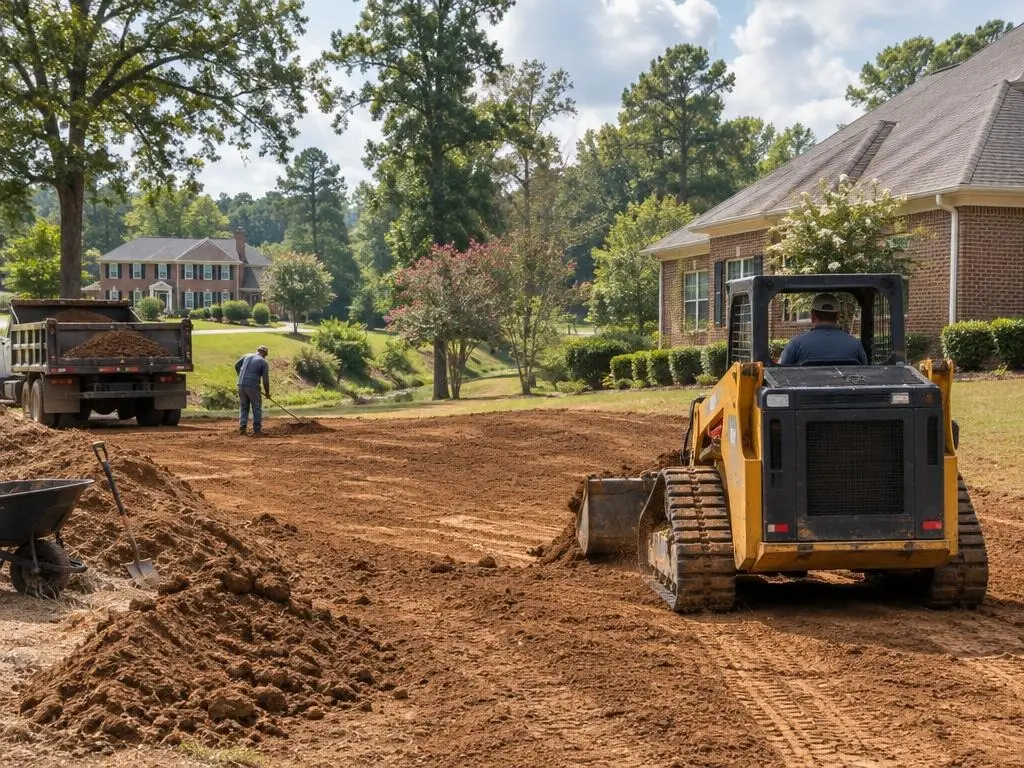 Yard Grading & Topsoil Prep in Memphis, TN